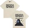 Singer SIENNA SPIROS High Quality Fashion Printing Short Sleeve Clothing Unisexs Womens Hip Hop Casual Tshrits Pop Music Streetwear
