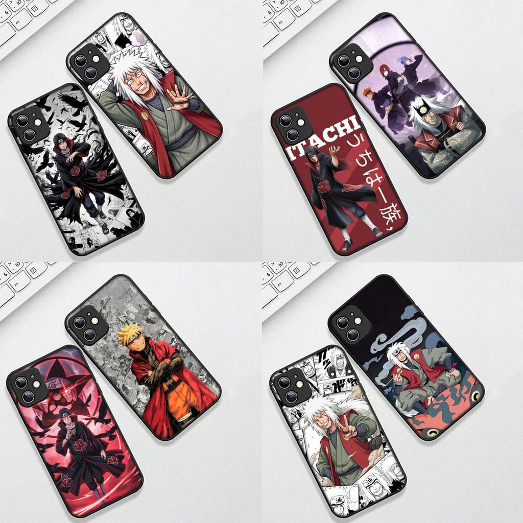 Anime Jiraiya Narutos Uchiha Itachi Phone Cover for Xiaomi Redmi Note 12 11 10 Pro A4 10A 10C 12C Note12 5G 4G Protective Case