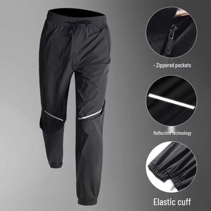 Men's Quick-Dry Sports Pants for Running, Cycling, Football, Fitness, and Mountaineering