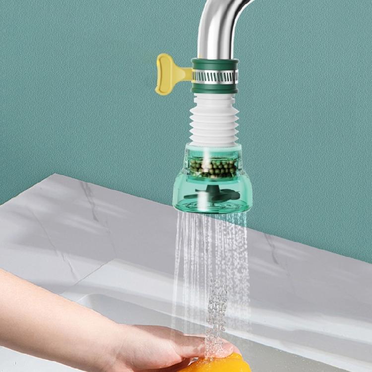 Flexible Sink Sprayers Extender 360 Degree Rotating Faucet Adapter Tap Nozzle with Filter For Dishwashing Experience