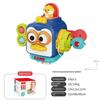 [J] 6 In 1 Busy Cube Baby Sensory Busy Ball Travel Toy Montessori Tactile Training Educational Toys