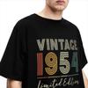 Men's T-Shirt 70 Years Old Gifts Vintage 1954 Casual Cotton Tees Short Sleeve 70th Birthday T Shirt Round Collar Clothing