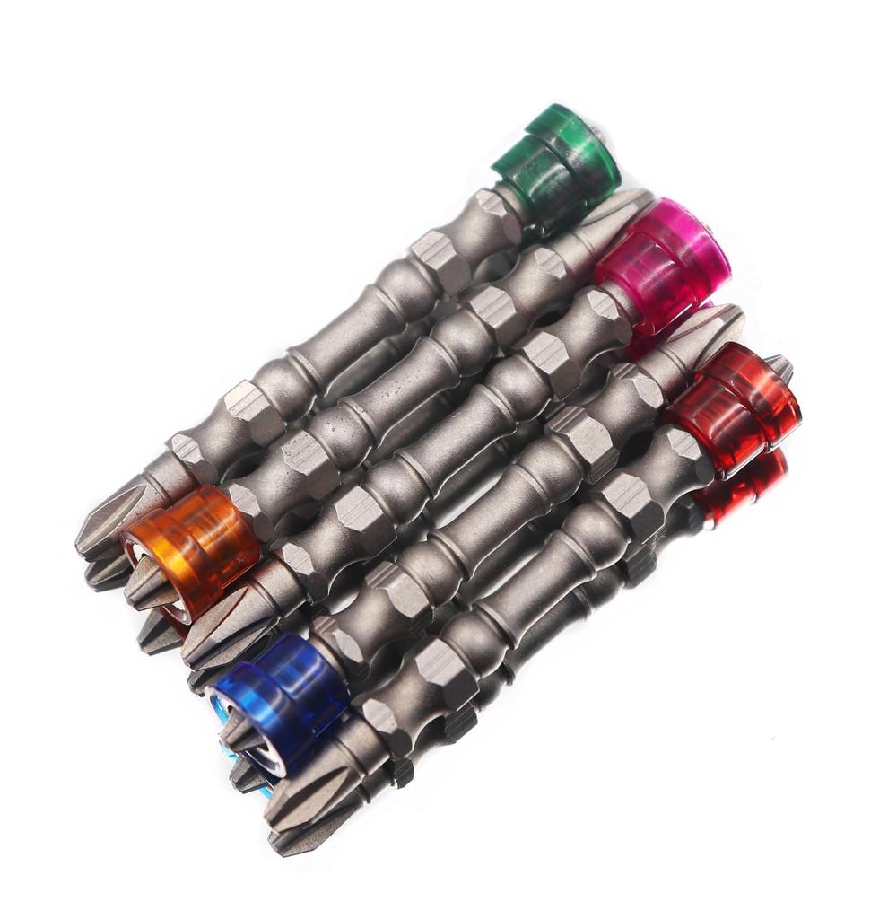 Electric Power Driver Bit Set Phillips Screwdriver Bits, Magnetic 5pcs 1/4 Inch Hex Shank PH2 Magnetic Phillips Cross Screw Bits