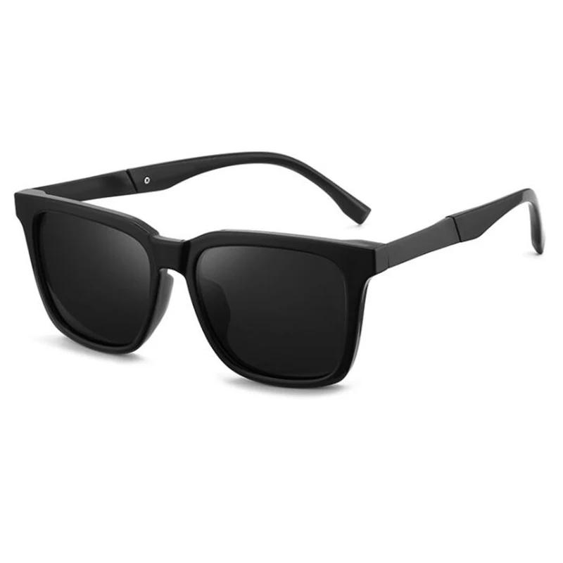 Damen Retro Myopie-Linse Quadratische Sonnenbrille Herren Metall Fahrer Korrekturbrille Damen 0 -0,5 -0,75 -1,0 Bis -6,0