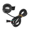 Elektrické kolo Palcový plyn 130X 3 Pin SM Konektor Levý Pravý Univerzální 22mm Elektrický Skútr Prstový Akcelerátor 24‑72V