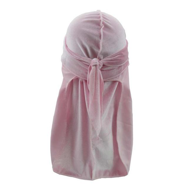 דוראגים קטיפתיים מעולים לגברים רצועות ארוכות דוראג כובע גלים יוקרתי הייפביסט לגברים דוראג אלסטי כיסוי ראש בנדנה היפ הופ