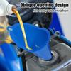1-3PCS Anti-splash Car Long Mouth Oil Fuel Filling Tools Plastic Engine Funnel Motorcycle Refueling Car Accessories