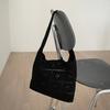 No.09 / Lily Bag _ Black (Lily Shoulder Bag Crochet Bag Knit Bag)