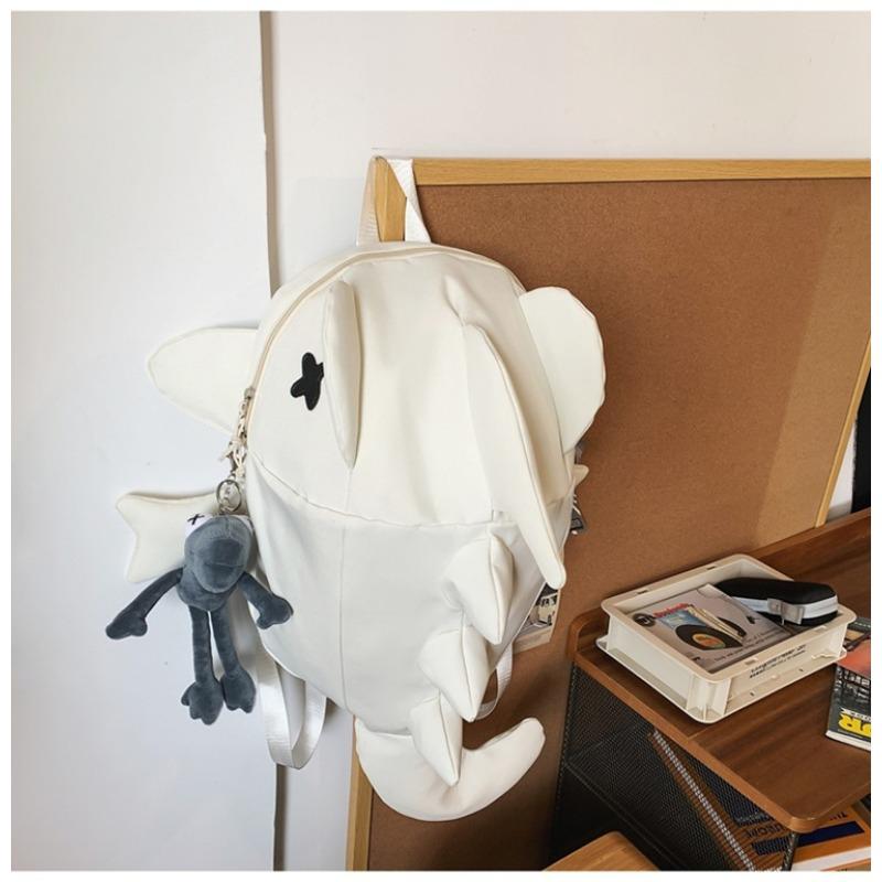 Dinosaur Shark Creative Monster Backpack Cartoon Backpack for Men and Women New Funny Personality Student Tide Bag.