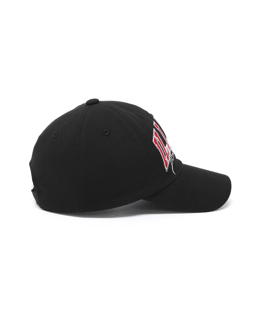 Illedis Arch Logo Ballcap Blackred