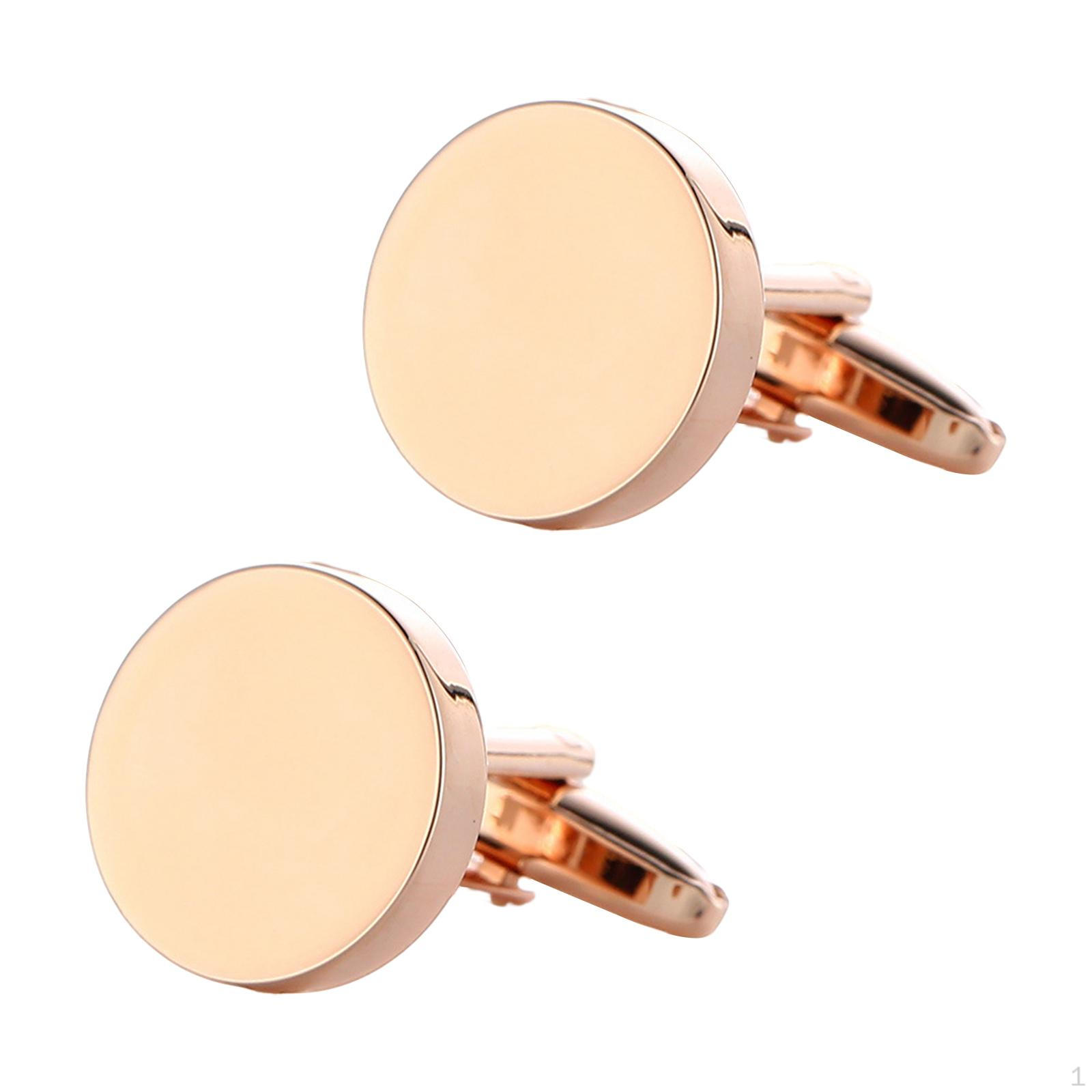 Элегантный комплект мужских запонок для особых случаев чёрный — фото 12