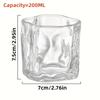 Twisted Transparent Glass Cup Decor Whisky Cocktail Beer Glas Wine Tea Mok Kitchen Bar Club Wijn Glas Festival Party Supplies