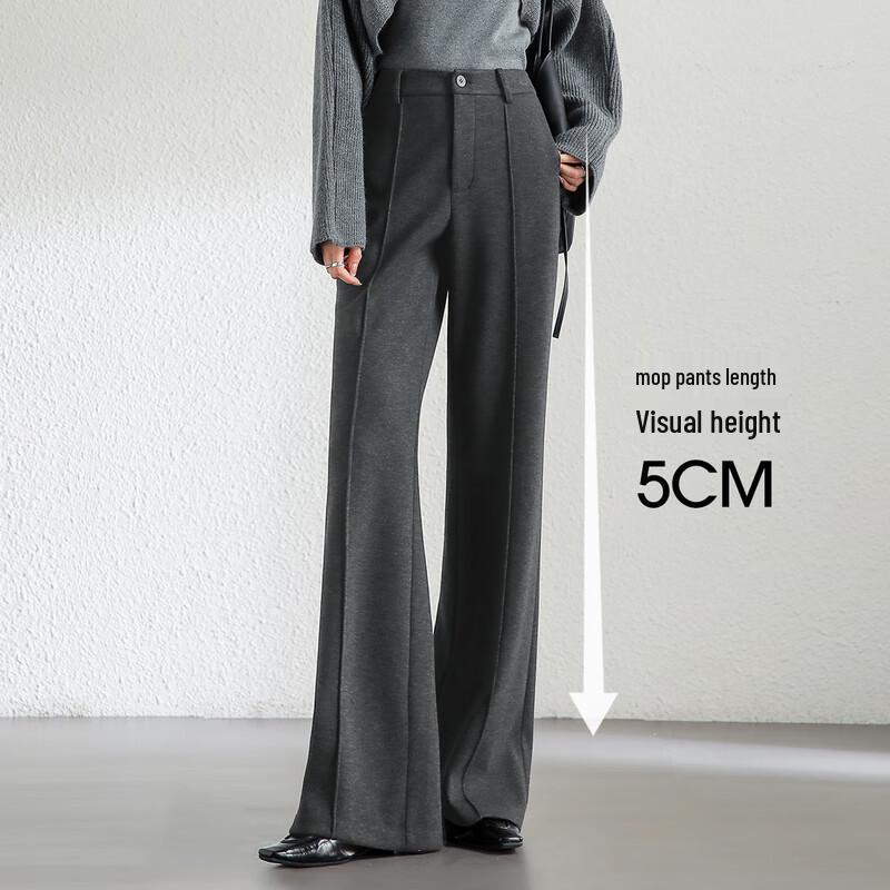 Shandubila Women's High-Waist Flared Trousers