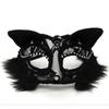 Cats Lace Mask Cosplay Mask Half Face Sexy Fox Face Mask Night Club Shows Dance Role Playing Prop  Lace Mask Masquera