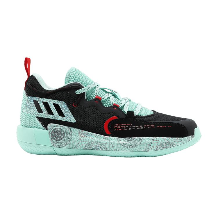 adidas Dame 7 EXTPLY Black Clear Mint 40