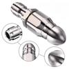 G1/4" Quick Connectornozzle Sewer Cleaning High Pressure Washer Nozzles Sewer and Sewage Hose Nozzle Washing Accessories 5000psi