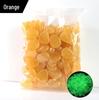 2cm Luminous Resin Stones, 50 Pcs/bag, for Aquarium, Garden, or Courtyard Landscaping