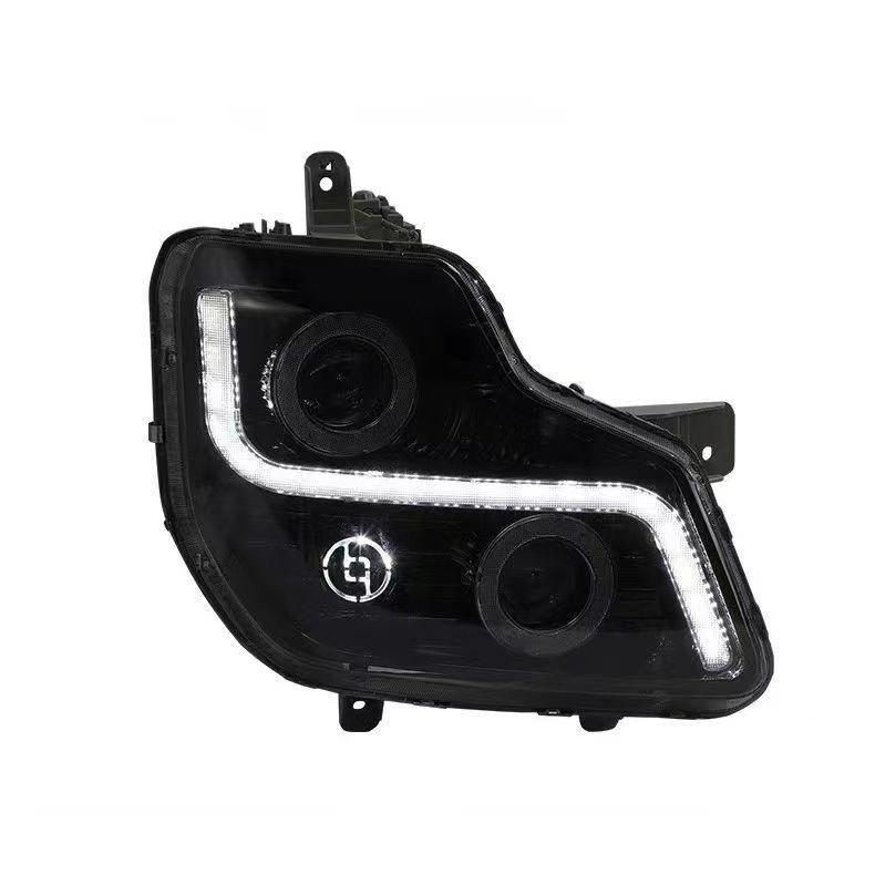LED Super Bright Hercules Dual Lens Headlight Assembly with Daytime Running Lights & Turn Signal for Dongfeng Tianlong.