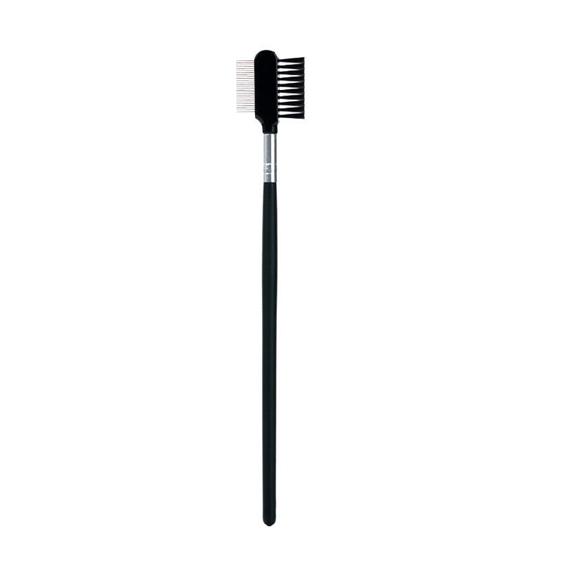 3pcs Dual-End Stainless Steel Brow & UV Bond Comb - Professional Eyebrow Grooming & Hair Extension Detangling Tool with Double-Sided Design