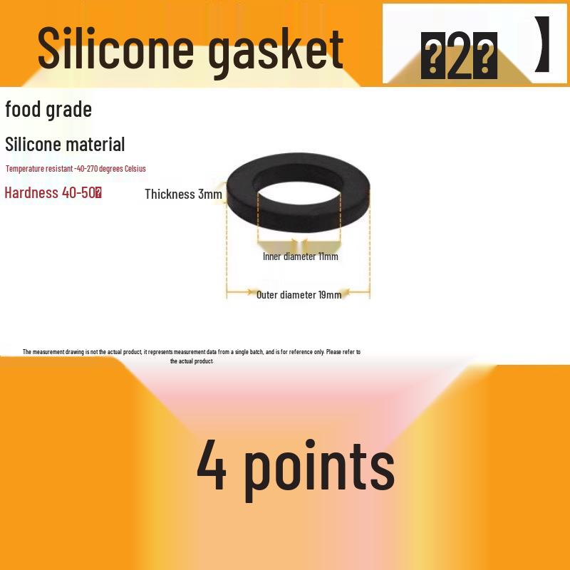 Silicone High-Temp Waterproof Gasket & Shock Absorbing Seal Pad