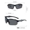 New Fashion Sports Half Frame Polarized Sunglasses Men Outdoors Running Sun Glasses Lightweight Eye Protection Glasses Women