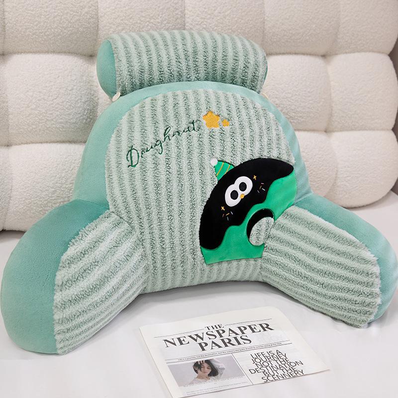 Autumn And Winter Thickened Warm Waist Office Backrest Removable And Washable Student Dormitory Bedside Pillow Birthday Gift