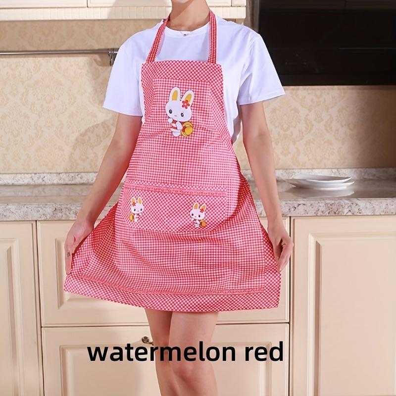 Cooking Apron, Multi-functional Cute Apron with Pocket, Wear and Tear Resistant Apron, Suitable for Chefs, Outdoor Gardening, Cooking, And Baking