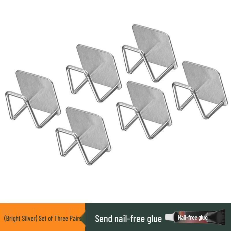 Punch-Free Wall-Mounted Pot Lid & Cutting Board Storage Rack