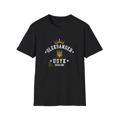 Oleksander Usyk T Shirt Heavyweight Boxing Champion Ukraine Unisex Tee Shirt