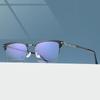2024 Chic Style Business Optical Frame Eyeglasses 3326 with TR Leg and Inlaid Eyebrow Detail