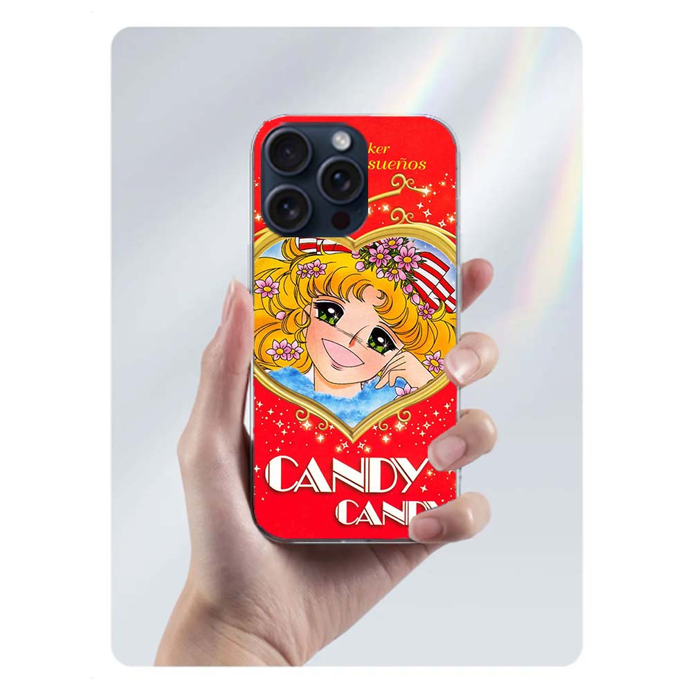 Anime Candy Candy Capa Phone Case For Iphone 17 Air 16 Pro Max 15 12 Pro 14 Plus 17E 16E 11 13 Mini Cover Cases Fundas Cell Clea