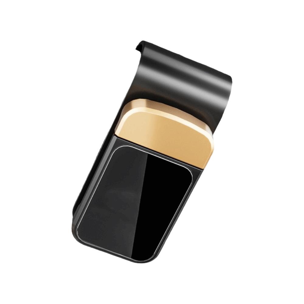 

Shock-proof Car Sunglasses Holder Press Switch Automotive Hanger Vehicle Organization Style C