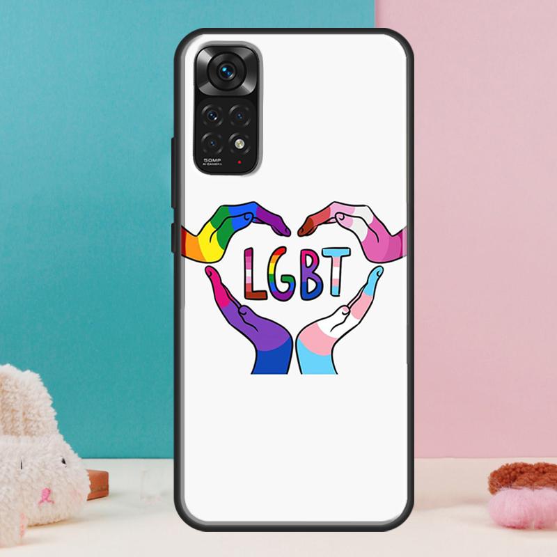 Gay Lesbian LGBT Rainbow Pride Case For Xiaomi Redmi Note 12 11 10 9 8 Pro 9S 10S 11S 12S Redmi 12C 9A 9C 10A 10C Coque