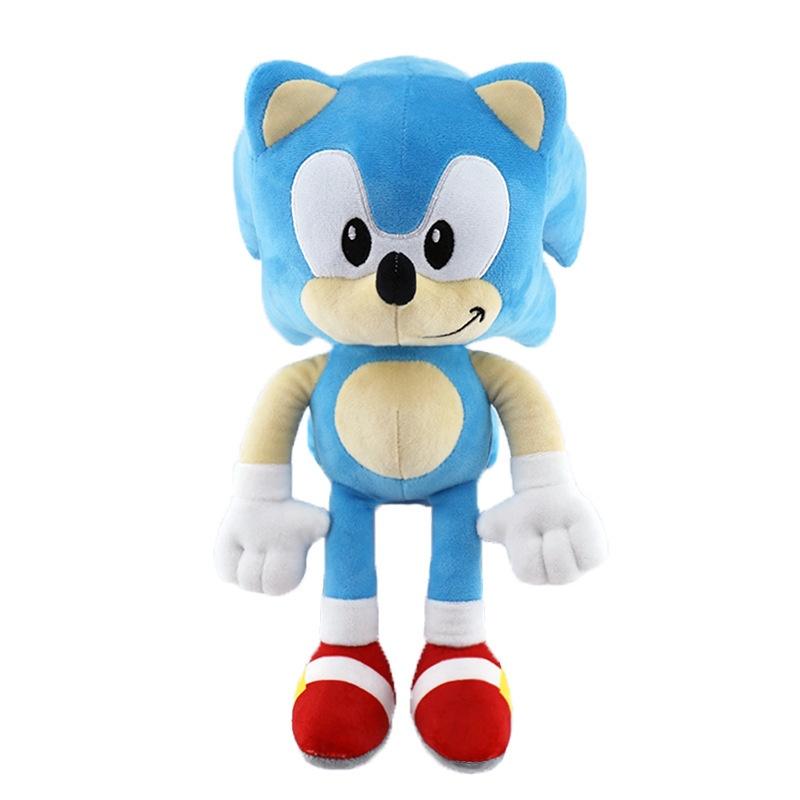Luxusní plyšová hračka Stín ježek Sonic o velikosti 30 cm, ideální pro mladé fanoušky Sonica a sběratele