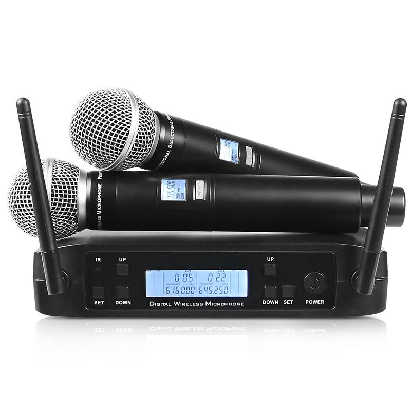 AMI UHF GLXD4 Dual FM Wireless Microphone System