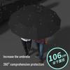 60-Bone Automatic Folding Umbrella, Dual-Use for Rain or Shine, Anti-UV Sunshade for Men and Women
