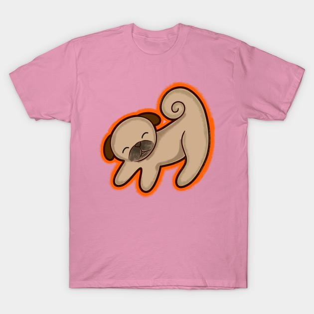 T Shirt Women The Pug King Harajuku Print Kawaii Tshirt Summer Short Sleeve Female T-Shirt Top Tee