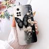 For Xiaomi Poco M4 Pro 4G Case Cover Transparent Cute Cat Fashion Butterfly Funny Painted Casing 2201117PG MZB0B5VIN 2201117PI