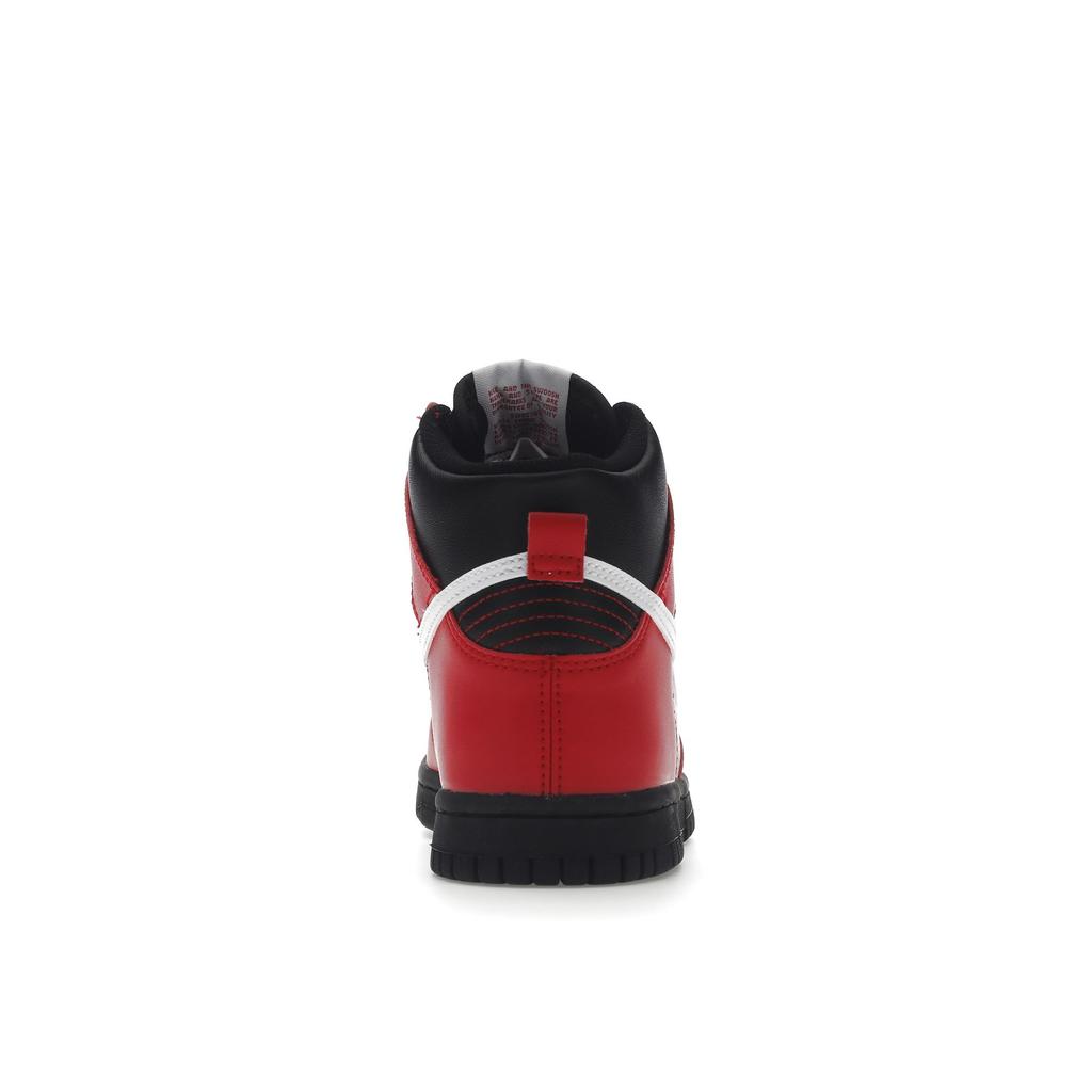 Nike Dunk High GS Schwarz University Rot Kinder Sneaker Weiß DB2179-003