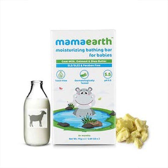 

Mamaearth Bathing Bar для младенцев Мягкая ванна и уход за кожей - упаковка из 4 шт.