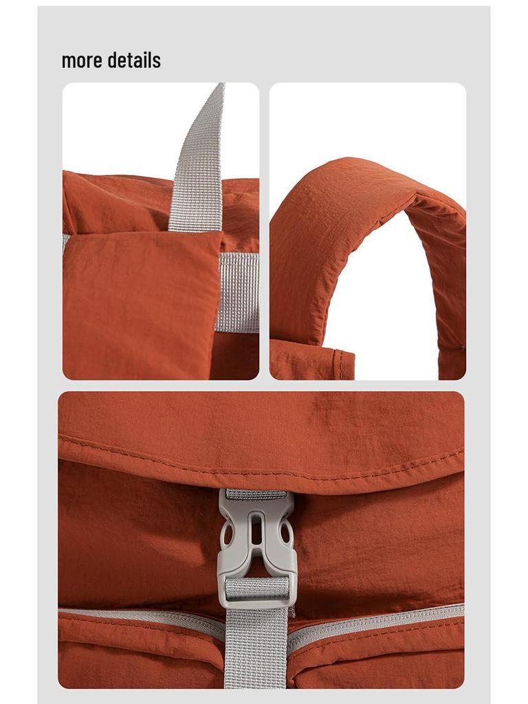 2025 Autumn Japanese-Style Multi-Pocket Backpack: Trendy, Versatile, Large-Capacity Schoolbag