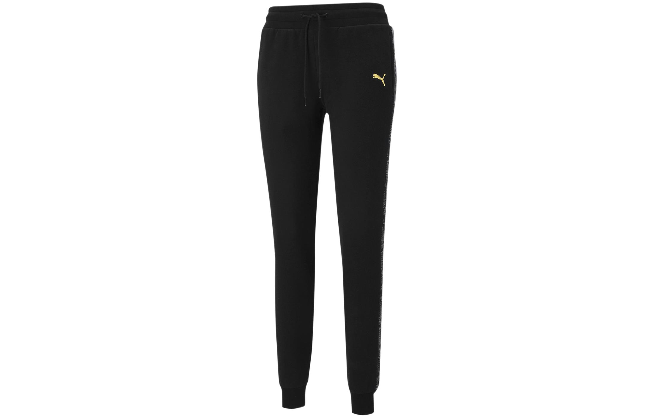 PUMA Casual Pants Women s Black Moderate Cuffed Pants 587680-01 L