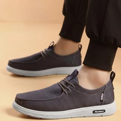 2025Męskie płócienne lekkie buty oddychająca siatka buty sportowe codzienne męskie buty wulkanizowane klasyczne wsuwane płaskie mokasyny