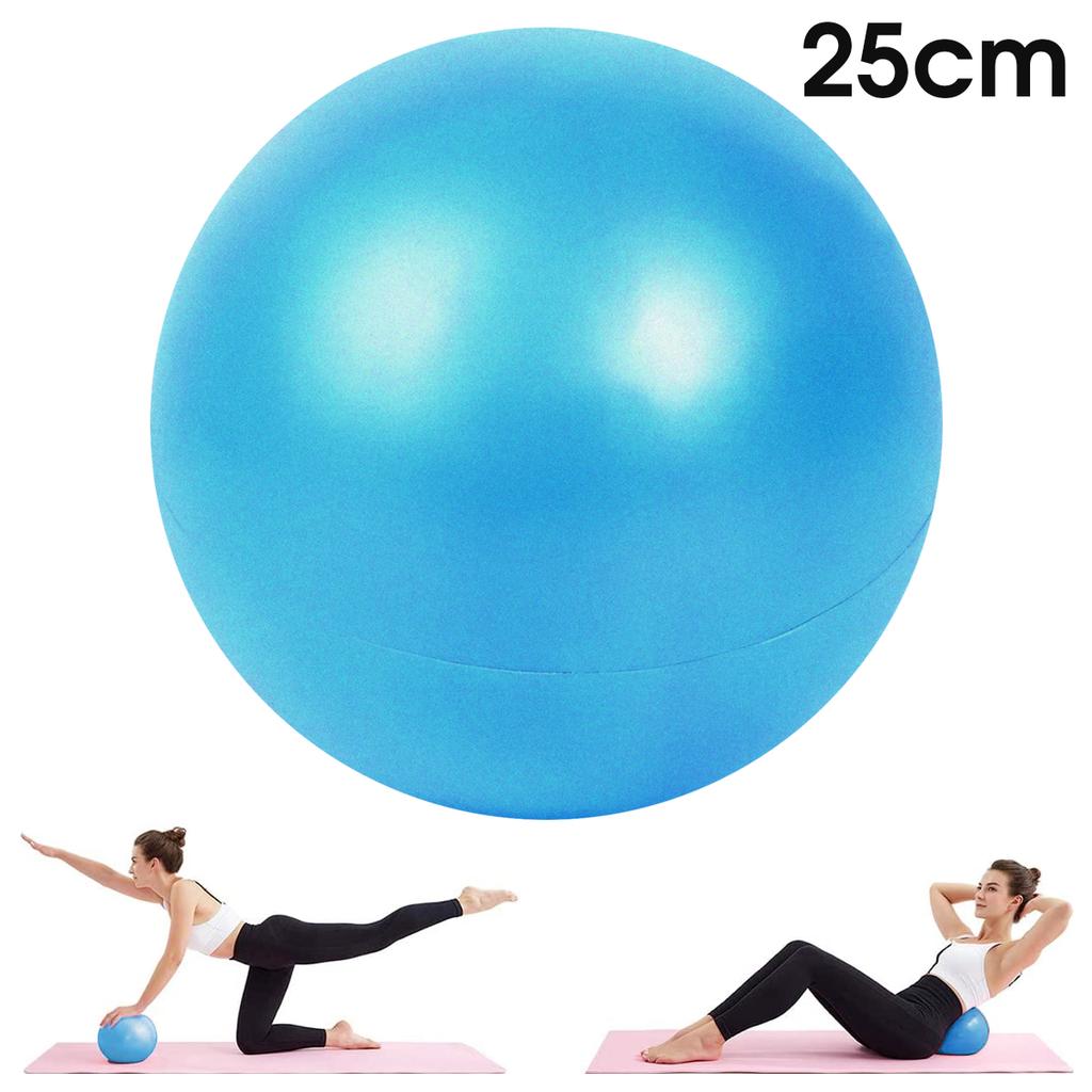 1PC 25cm Pilates Yoga Ball Gym-Grade Childbirth Ball, Suitable For Pregnancy, Fitness, Balance, Home Exercise, Office