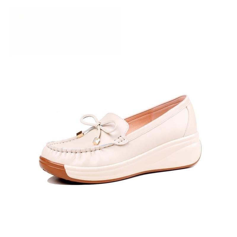 

Туфли-лодочки на плоской подошве, спортивная и повседневная обувь, женские, новая мода 2025, универсальные, с круглым носком, туфли для мамы 34