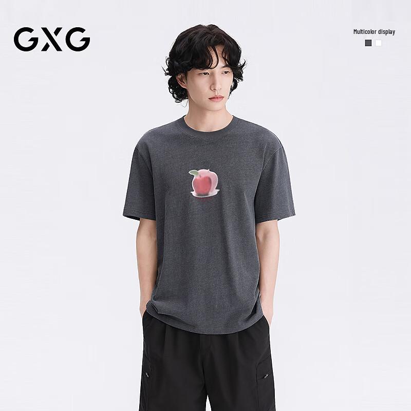 GXG Men s Apple Print Short-Sleeve T-Shirt M