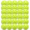 EINEY Baseball Perforated Balls for Practice, Tossing, and Batting, IndoorOutdoor Use, Light Green, Set of 30, 72mm Diameter