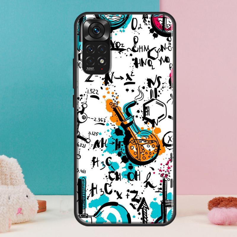 Biology and Chemistry Case For Xiaomi Redmi Note 13 12 Pro 14 11 9 10 9S 10S 11S 12S Redmi 14C 13C 10C 12C Cover