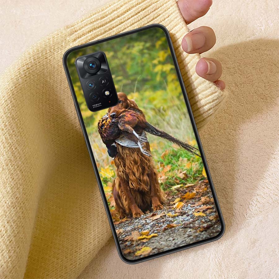 

Hunters and Retrievers Phone Case For Redmi Note 13 14 15 Pro Plus 12 13C 12C 15C 9 10 10C 9T 9C 9A TPU Soft Cover Clear Cell Ca Redmi 13
