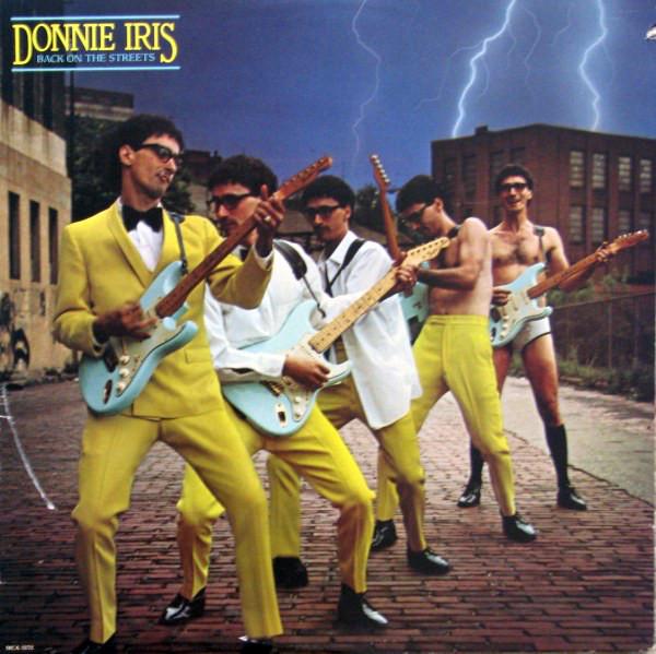

LP Record DONNIE IRIS Back On The Streets MCA5179 MCA Records 1980 Canada Rock Used